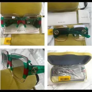 Gucci | Accessories | Gucci Multi Green Sunglasses From The  display picture 2